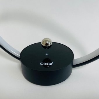 Настольная лампа Circlo Black "Парящая луна", 3 режима