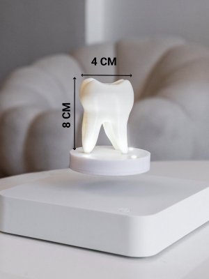 Левитирующий сувенир с подсветкой "Зуб" 8 х 4 см